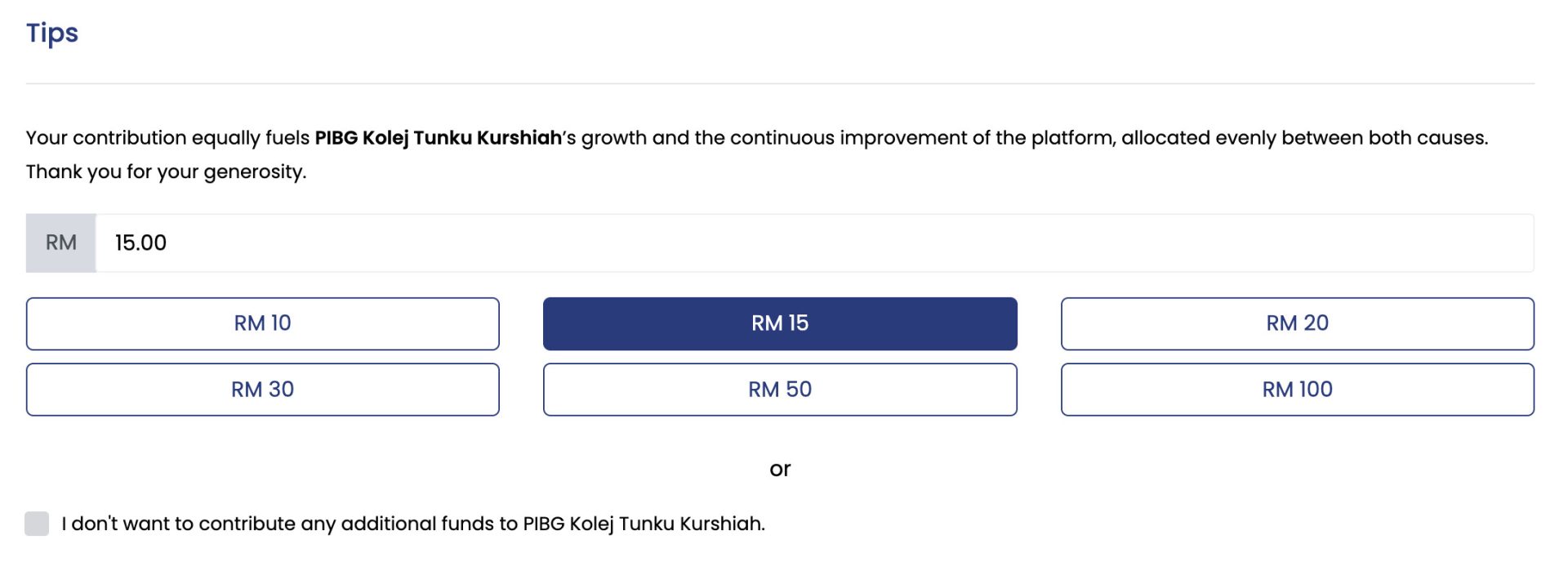 Fungsi Tips Herepay