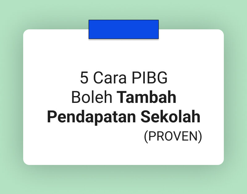 cara tambah pendapatan sekolah